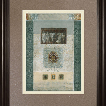 Romanesque I By Douglas - Framed Print Wall Art - Light Brown