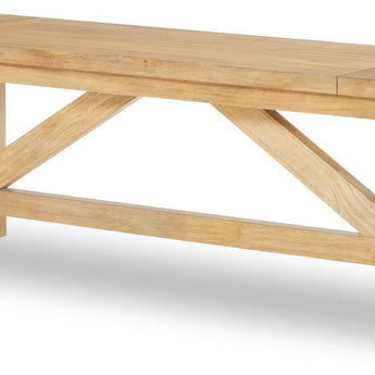XXX's And OOO's - Wooden Bed Bench