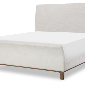 Harmony - Complete Upholstered Sleigh Bed - Ovation Tweed