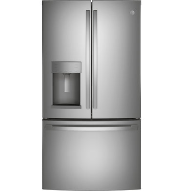GE 28.0 French Door Refrigerator, FP Resisitant S.S. - GFE28GYNFS