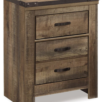Trinell - Two Drawer Night Stand - Brown