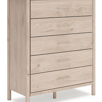 Cadmori - Five Drawer Wide Chest - Two-Tone