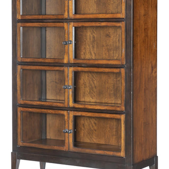 Fenmore - Display Cabinet - Mocha And Distressed Cherry