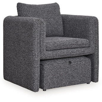 Vreni - Silla decorativa - Carbón vegetal/Negro