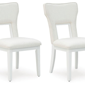 Chalanna - Dining Upholstered Side Chair (Set of 2) - White