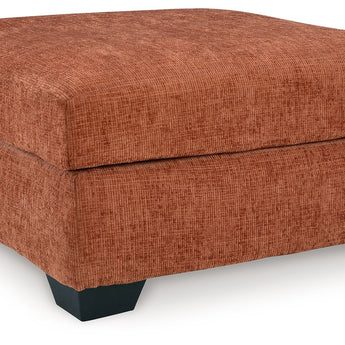 Aviemore - Oversized Accent Ottoman - Spice