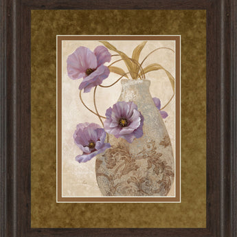 Sophistication Il By Nan - Framed Print Wall Art - Light Brown
