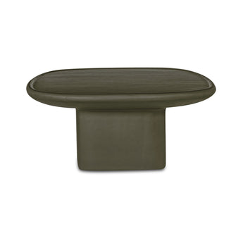 Manon - Mesa de centro para exterior - Verde oscuro
