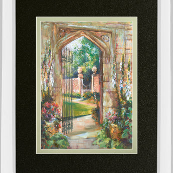 Invitation By Marysia - Mirror Framed Print Wall Art - Green