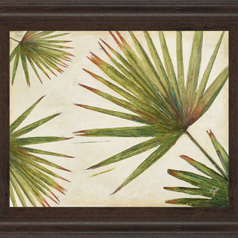 Organic Il By Patricia Pinto - Framed Print Wall Art - Green