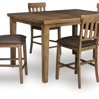 Urbinforte - Counter Height Extension Dining Table Set
