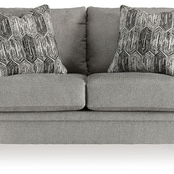 Davinca - Loveseat - Charcoal