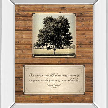 Opportunity By John Jones - Framed Print Wall Art - Light Brown