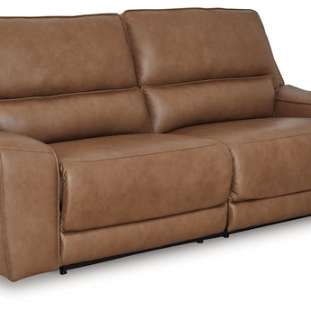 DeepWakes - Sofá reclinable eléctrico de 2 plazas con reposacabezas ajustable