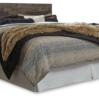 Derekson - King Panel Headboard - Multi Gray