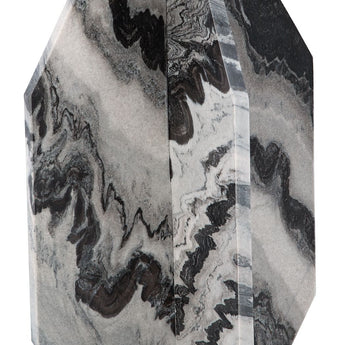 Wrenlane - Accent Table - Black / White / Taupe