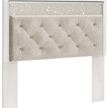 Altyra - Queen UPH Panel Headboard - White