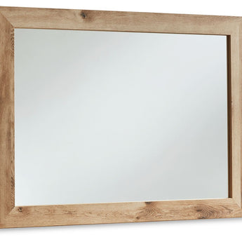 Hyanna - Bedroom Mirror - Tan Brown