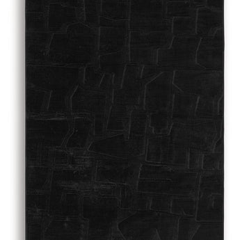 Gibbswell - 5' x 7' Washable Rug - Black