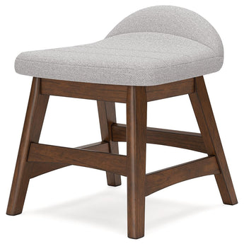 Lyncott - Silla de escritorio para oficina en casa - Gris claro/Marrón