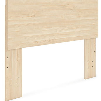 Onita - Full Panel Headboard - Natural