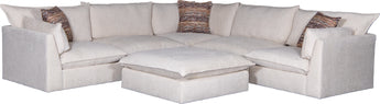Mayo 6380 Series Fabric Ottoman