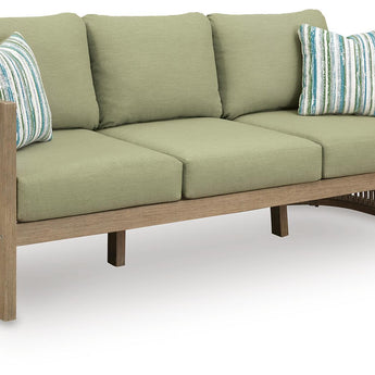 Serena Shores - Sofá con cojín - Beige/Verde