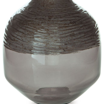 Harpwick - Vase - 8" - Iridescent Gray