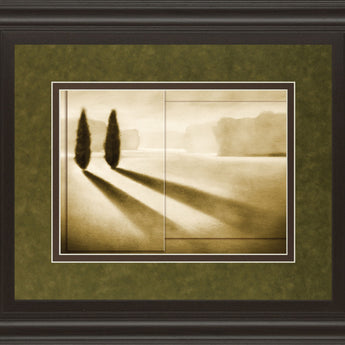 Cyprus Eclipse I By Brent Collins - Framed Print Wall Art - Green