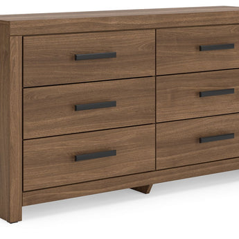 Broachmyn - Six Drawer Dresser - Auburn