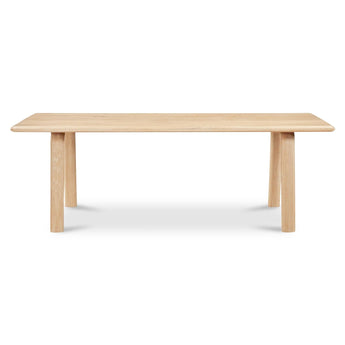 Malibu - Mesa de comedor - Roble blanco