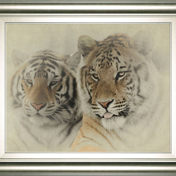 Mystic Realm By Wink Gaines - Framed Print Wall Art - Beige