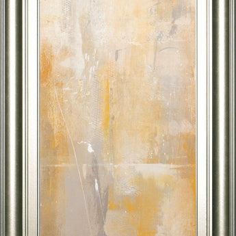 Careless Whisper III By Erin Ashley - Framed Print Wall Art - Beige