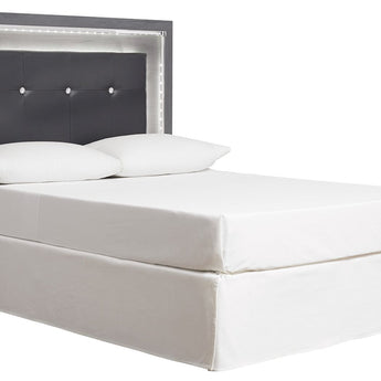 Lodanna - Full UPH Panel Headboard - Gray