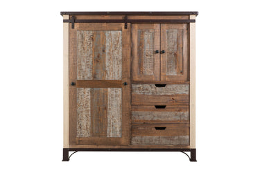 Antique Сhest With 3 Drawers Multicolor - Gentleman’s Chests at Quality Home Furniture Mesquite