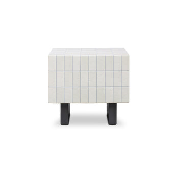 Farren - Mesa auxiliar de exterior - Crema