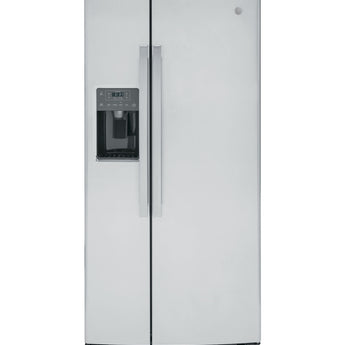 GE 23 Side by Side Refrigerator, FP Resisitant S.S. - GSS23GYPFS