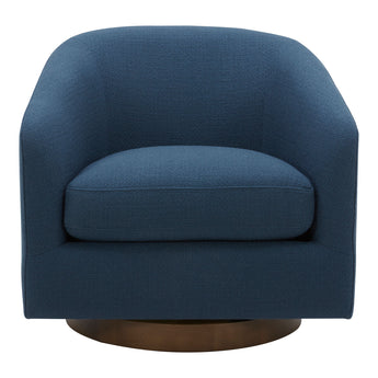 Oscy - Swivel Chair - Dark Atlantic