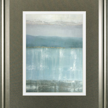 Twilight Blues By Caroline Gold - Framed Print Wall Art - Blue