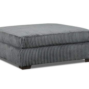 1300-07 Charcoal Cocktail Ottoman