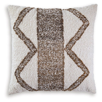 Brettwood - Pillow (Set of 4) - Ivory / Brown