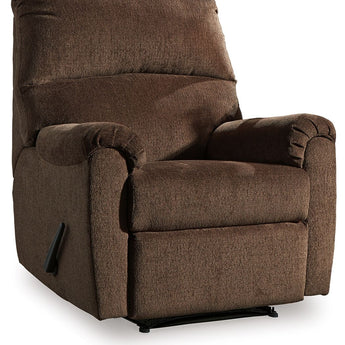 Nerviano - Zero Wall Recliner - Chocolate