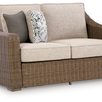 Laguna Heights - Loveseat con cojín - Beige