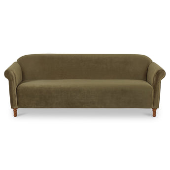 Harmony - Sofa Faux Mohair - Dark Green