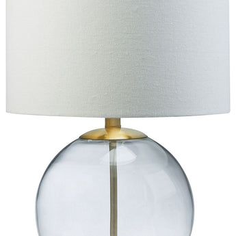 Samder - Glass Table Lamp - White