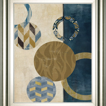 Harmony Il By Tom Reeves - Framed Print Wall Art - Beige