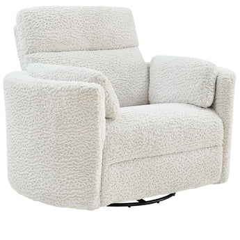 Gosaldo - Swivel Glider Power Recliner - Silver