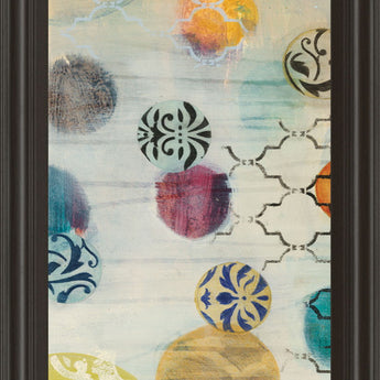 Casa Blanca Panel I By Jeni Lee - Framed Print Wall Art - Beige