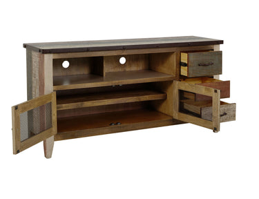 Antique TV Stand with Drawers - image 8 of 12