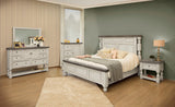 Stone Chest With 5 Drawer / 1 Door Antiqued Ivory / Weathered Gray - image 4 of 4